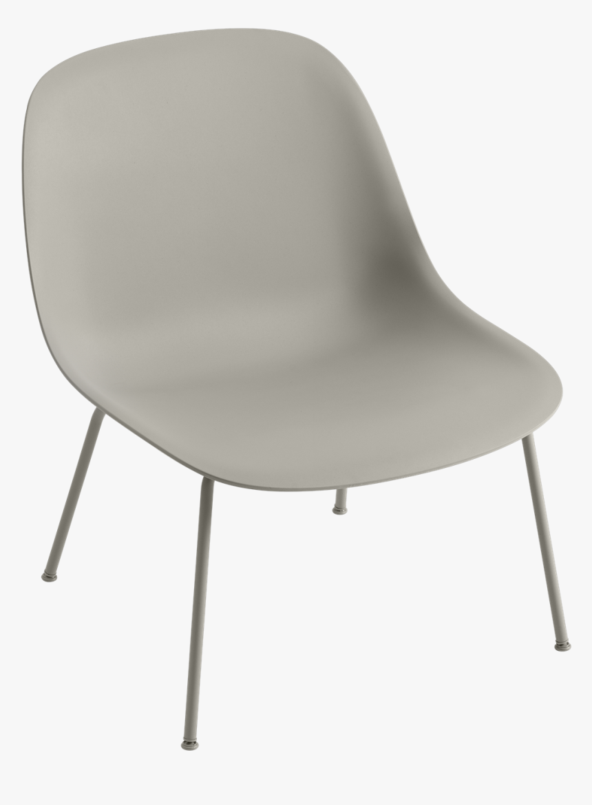 Fiber Lounge Chair Tube Base Master Fiber Lounge Chair - Muuto Fiber Lounge Chair, HD Png Download, Free Download