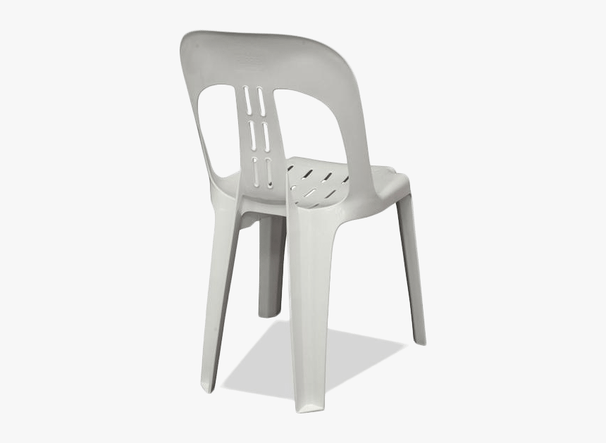 Chair Hire Darwin Barrel Rear View - Plastic Chair Back View, HD Png Download, Free Download