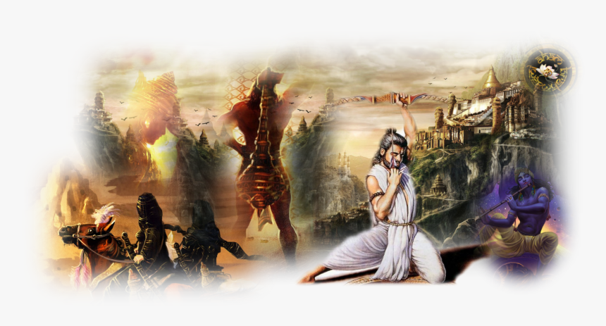 Making Out Age Of Pandavas And Krishna During Mahabharata - Arjuna In Mahabharata, HD Png Download, Free Download