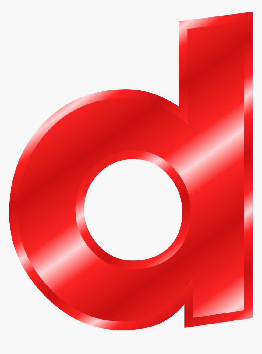 Download Big Image Red - Big Red Letter D, HD Png Download, Free Download