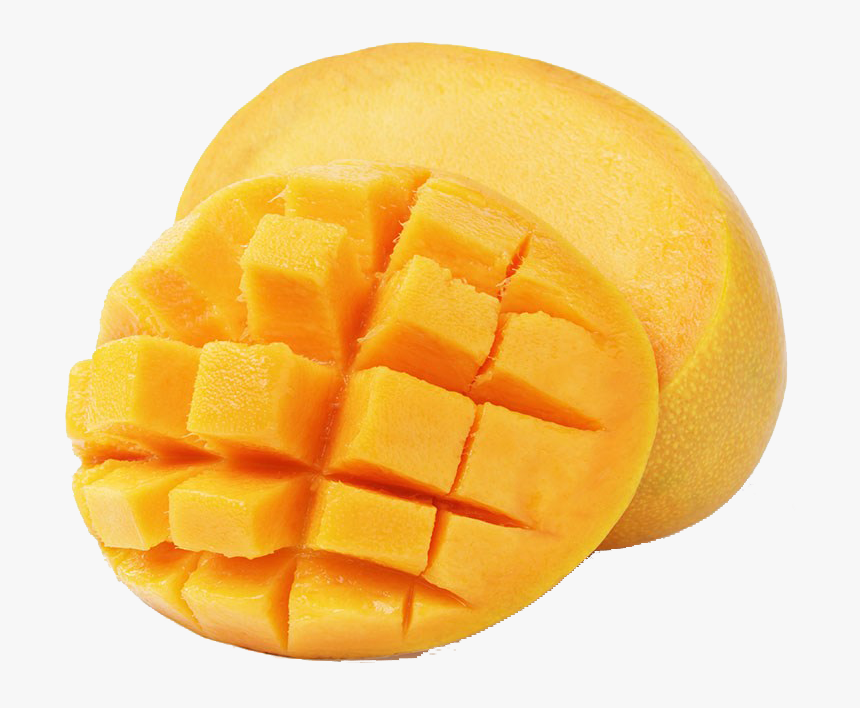 Mango Slice Png - Yellow Ripe Mango Slice, Transparent Png, Free Download