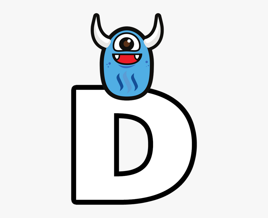 D-symbol - Cartoon, HD Png Download, Free Download
