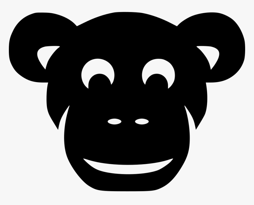 Collection Of Free Chimpanzee Drawing Face Mask Download - Portable Network Graphics, HD Png Download, Free Download