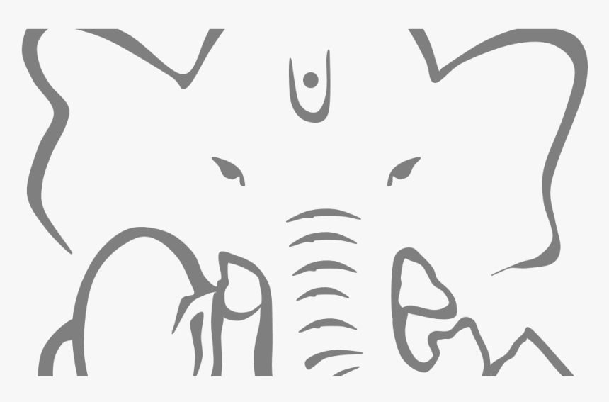 Ganesh Drawing File - Transparent Ganesh Icon Png Clipart (#2500543) -  PikPng