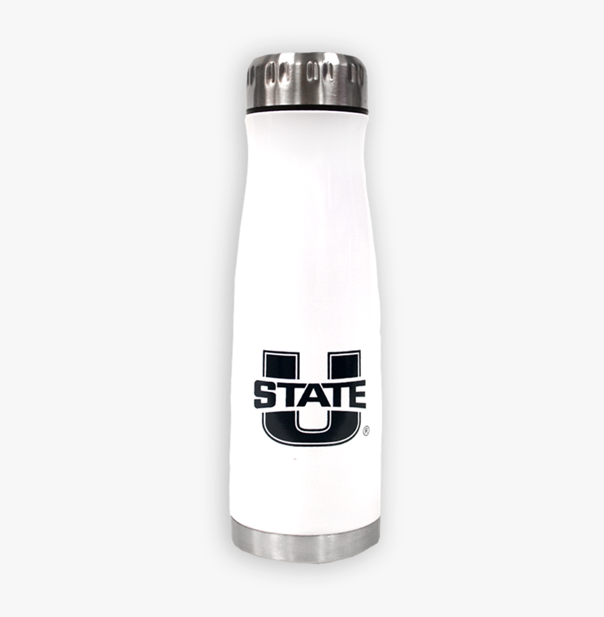 Utah State U-state Thermos Water Bottle White - Utah State University, HD Png Download, Free Download