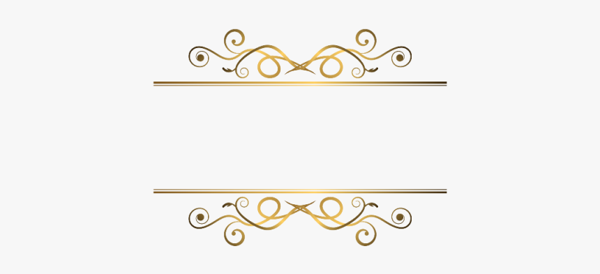 Vector Png Ornament - Gold Ornaments Vector Png, Transparent Png, Free Download