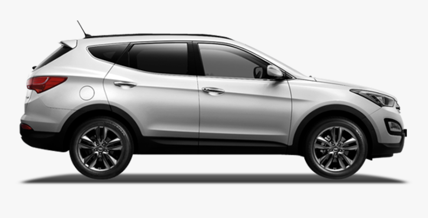 7 Seater Cars - Hyundai Santa Fe 2016 Sleek Silver, HD Png Download, Free Download