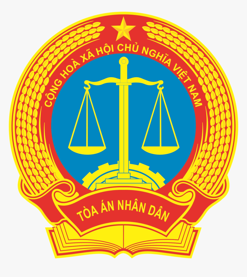 Emblem Of The People"s Court Of Vietnam - Supreme People's Court Of Vietnam, HD Png Download, Free Download