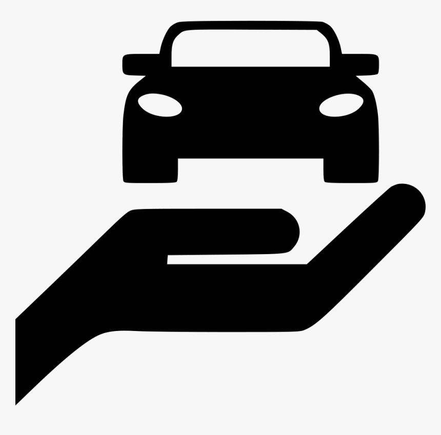 Car Service Auto Automobile Transport Lease Hand - Car Hand Icon Png, Transparent Png, Free Download