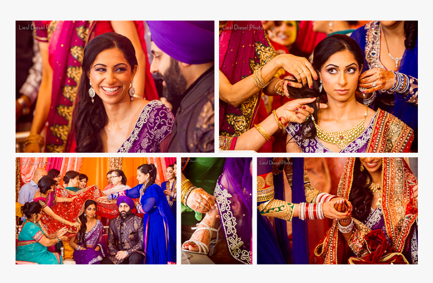 4 Sangeet Ceremony Sikh Indian Wedding Jewelry Hindu - Indian Wedding Muslim And Hindu, HD Png Download, Free Download