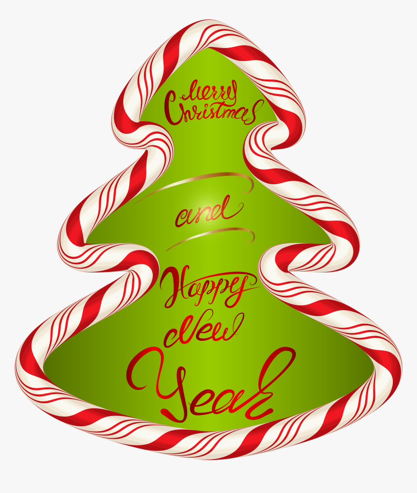 Christmas Candy Tree Png, Transparent Png, Free Download