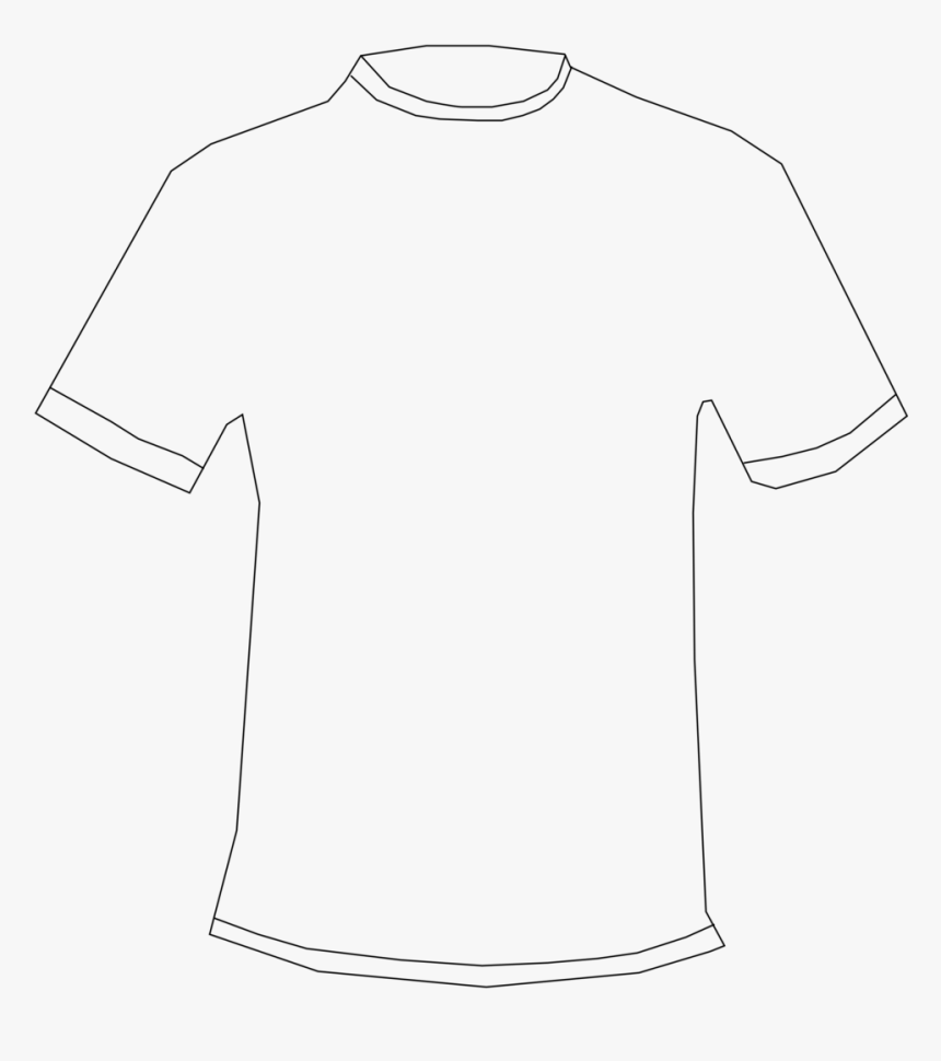 Public Domain Clip Art - T Shirt Line Png, Transparent Png, Free Download