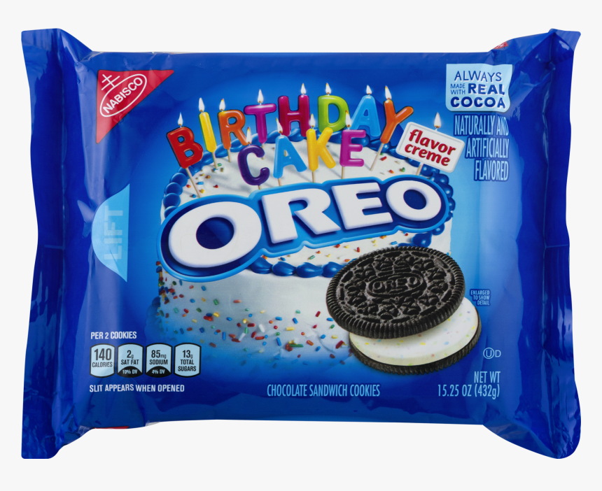 Oreo Flavors Birthday Cake, HD Png Download, Free Download