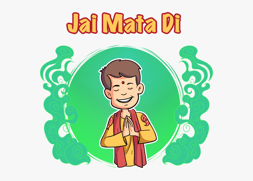 Jai Mata Di Cartoon, HD Png Download, Free Download