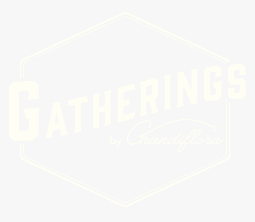 Gatherings-grandiflora - Calligraphy, HD Png Download, Free Download