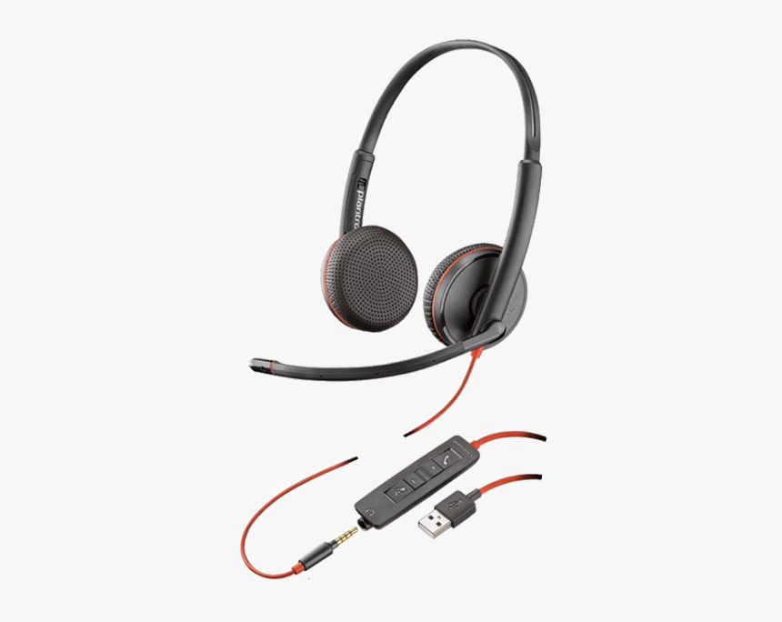 Plantronics Blackwire C3225 Usb Headset, HD Png Download, Free Download