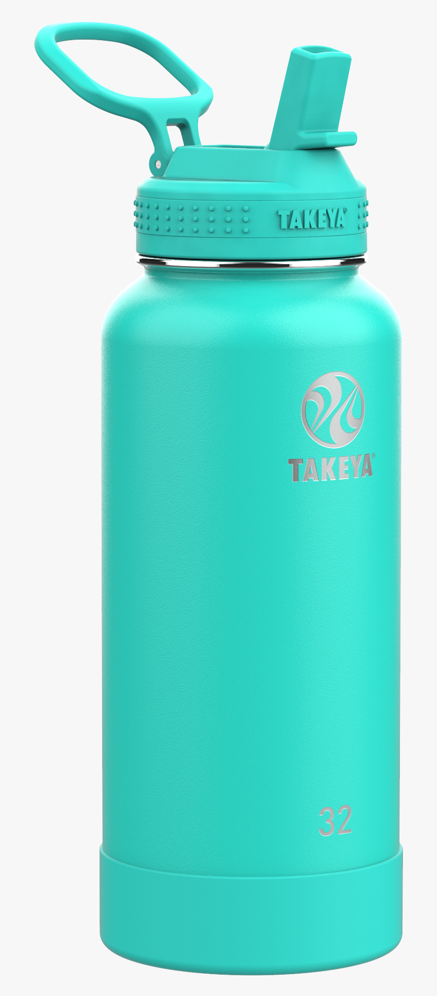 Takeya Actives Stainless Steel Water Bottle W/straw - Glass Bottle, HD Png Download, Free Download