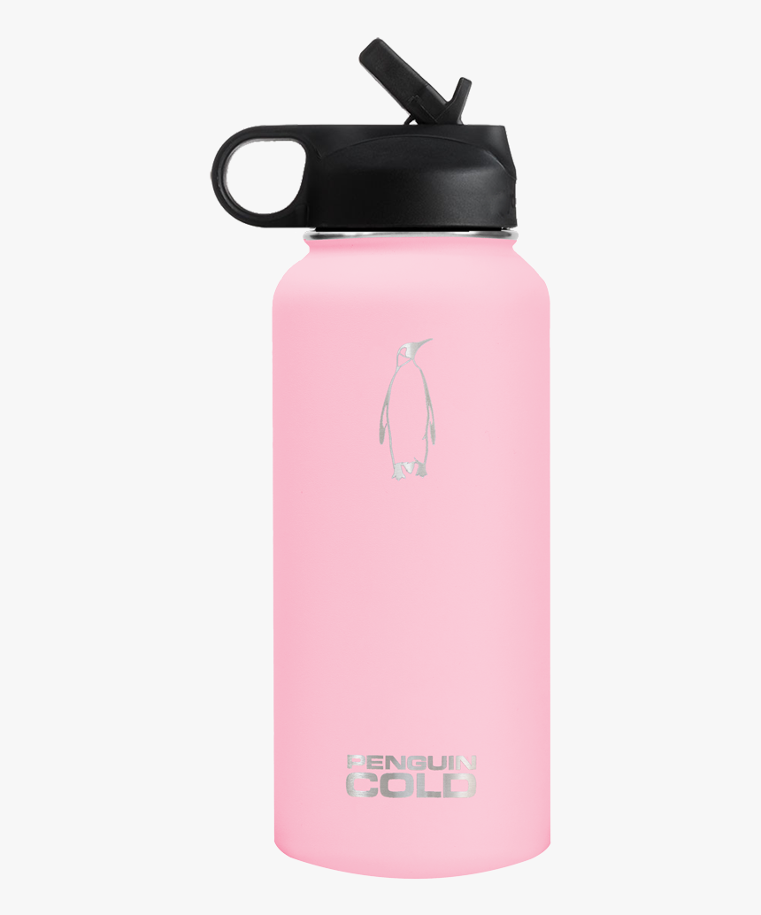 Insulated Water Bottle With Straw, HD Png Download, Free Download