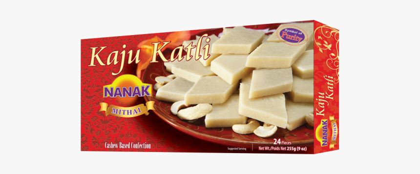 Kaju Katli Nanak Sweets- 255 Gms - Kaju Katli Designs Png, Transparent Png, Free Download
