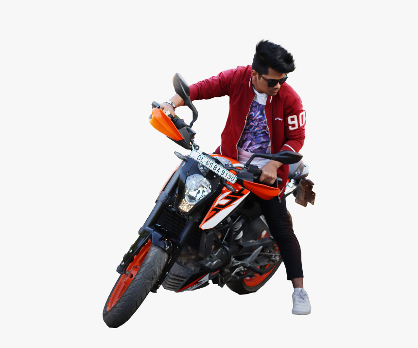 Picsart Bike Man Png, Transparent Png, Free Download