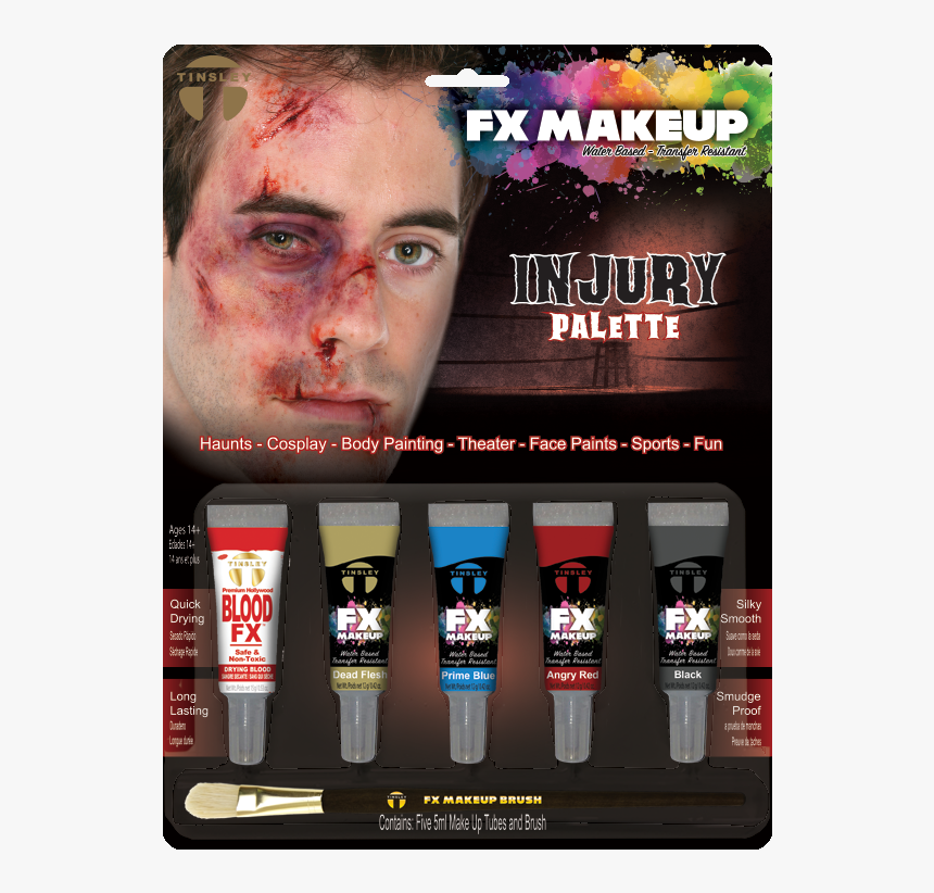 Injury Makeup Palette, HD Png Download, Free Download