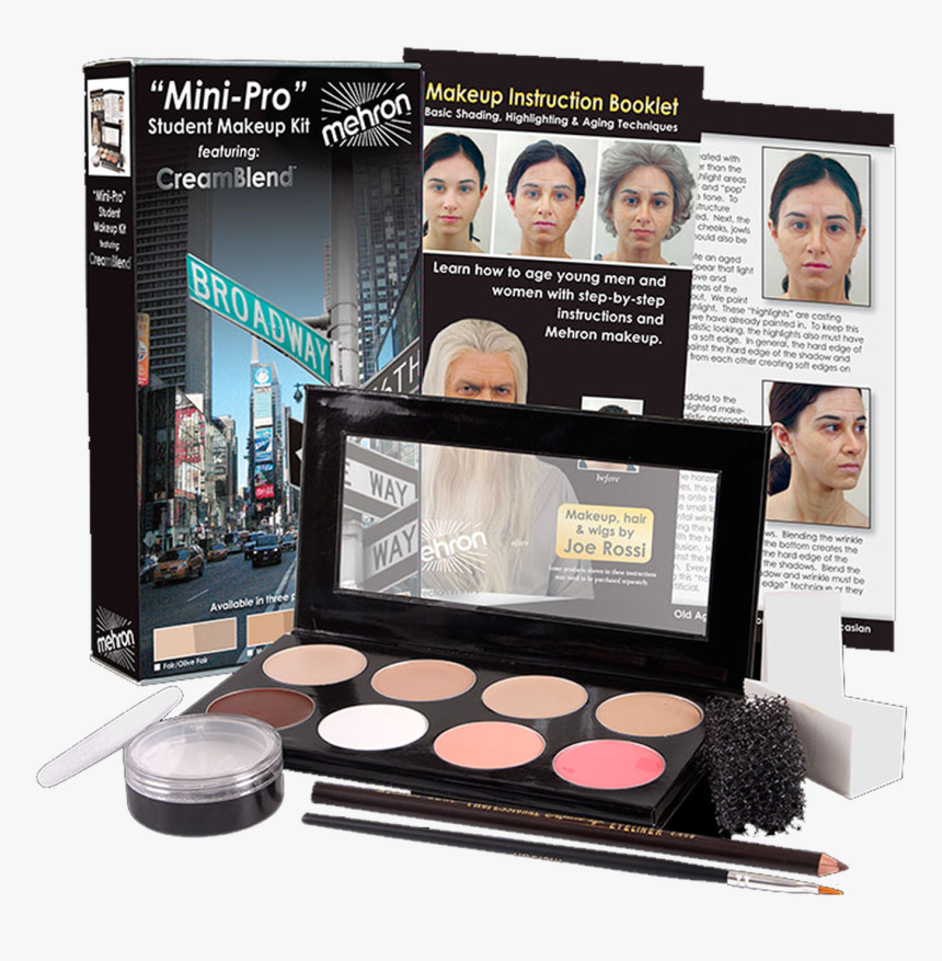 Mehron Student Makeup Kit, HD Png Download, Free Download