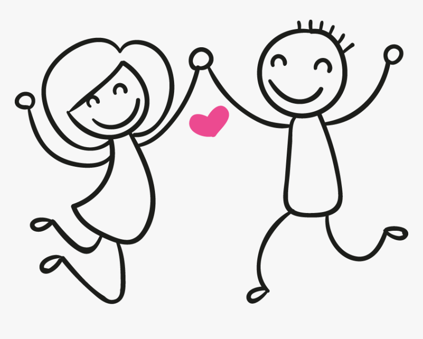 Stick People In Love, HD Png Download, Free Download