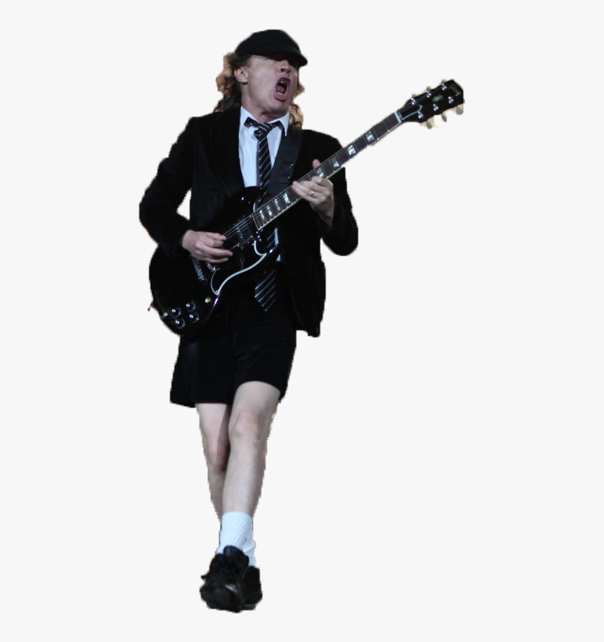 Guitarist Ac/dc Riff Lead Guitar - Halloween Based Dress Code, HD Png Download, Free Download