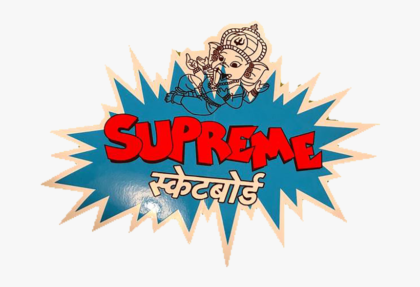 Supreme Ganesh Sticker, HD Png Download, Free Download