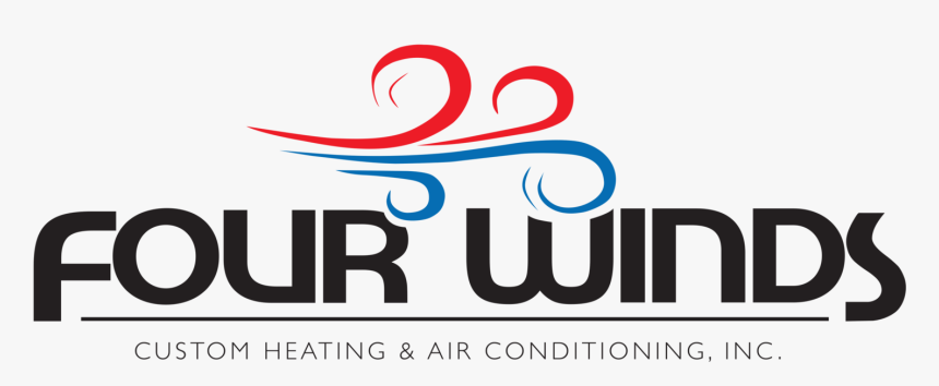 Four Winds Custom Heating & Air Conditioning, Inc - Air Conditioner Service Centers Logo, HD Png Download, Free Download