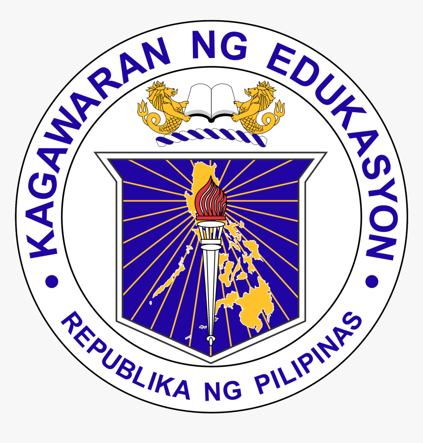 Seal Of The Department Of Education Of The Philippines - Department Of Education Logo Png, Transparent Png, Free Download