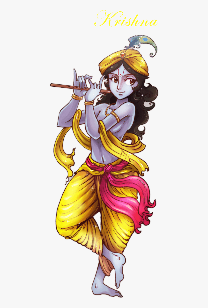 Click On Krishna - Illustration, HD Png Download, Free Download