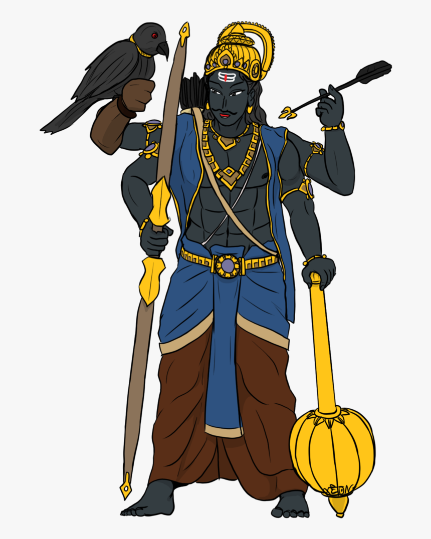 Shani Hindu Saturn - Shani Dev Png, Transparent Png, Free Download