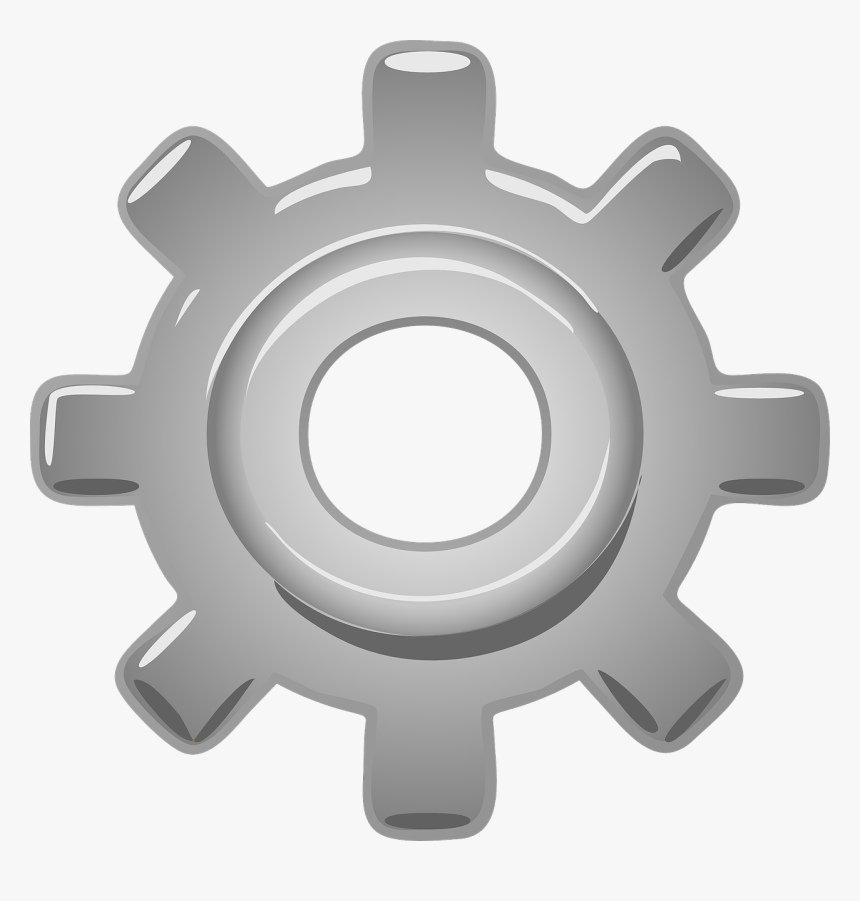 Single Gear Gif Animation, HD Png Download, Free Download