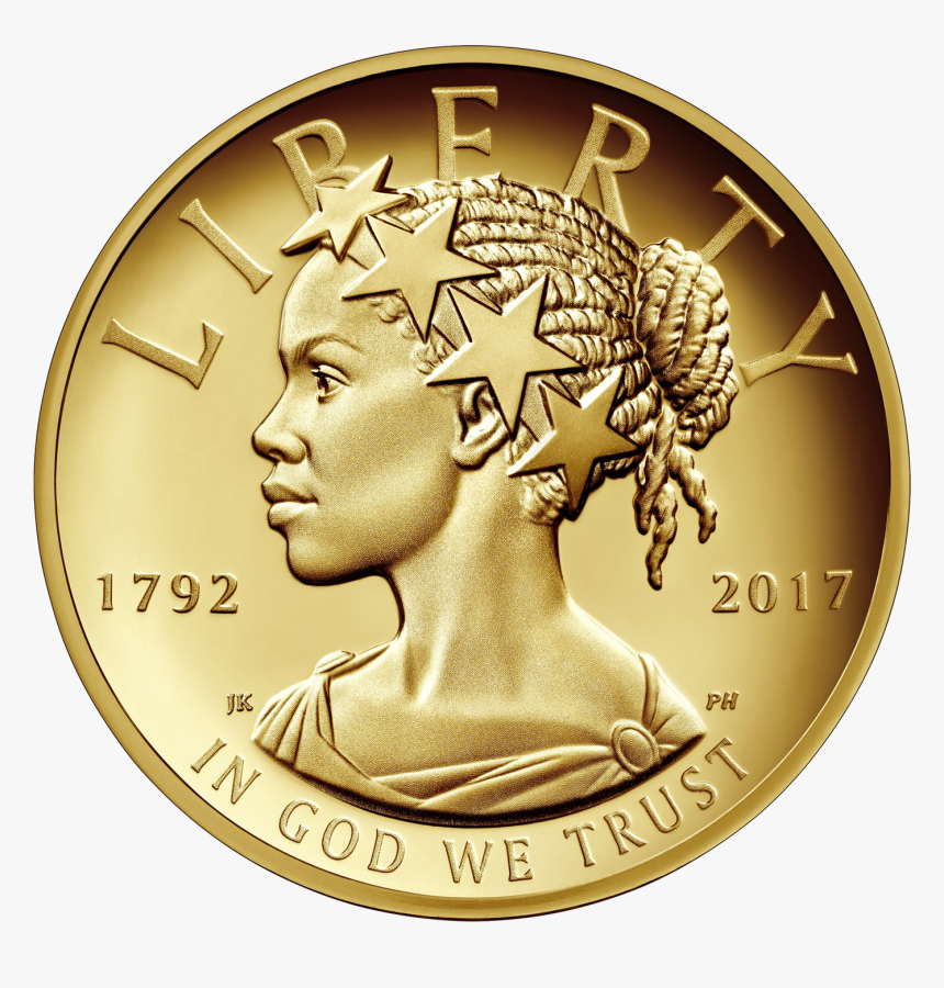 Coin Png Image - Gold Coin Black Woman, Transparent Png, Free Download