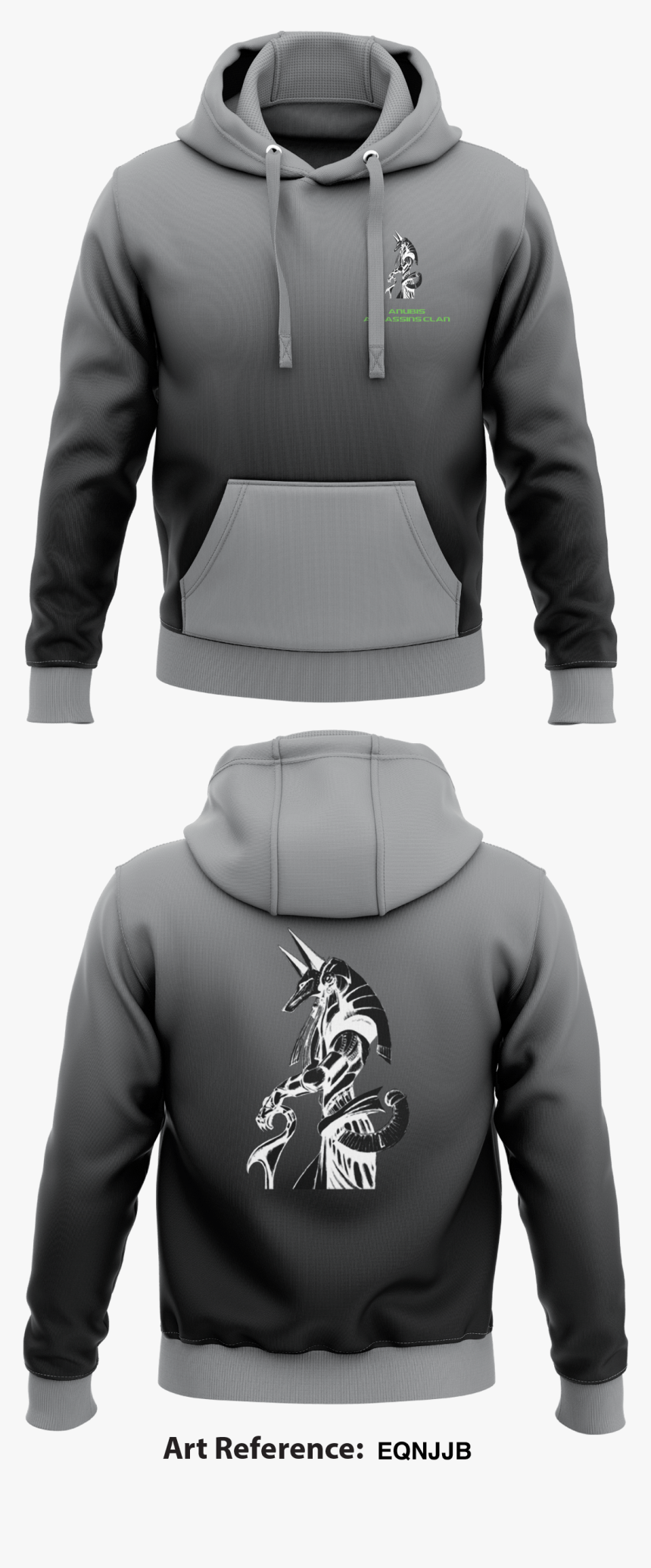 Anubis Assass1ns Clan Hoodie - Hoodie, HD Png Download, Free Download