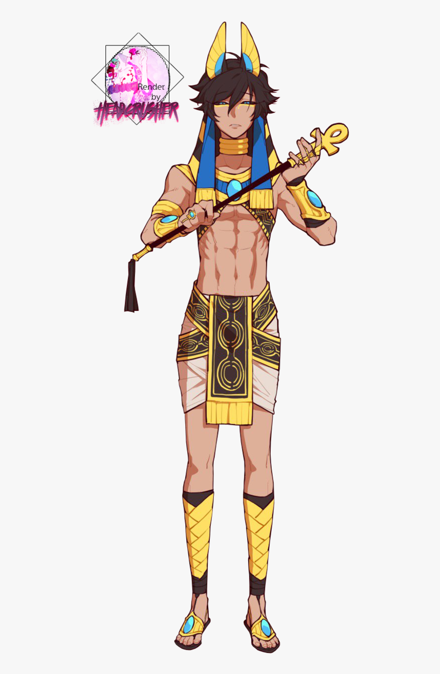 Suggestioncan Anubis Have A T3 Skin Like This Please - Anime Egyptian Boy Anubis, HD Png Download, Free Download