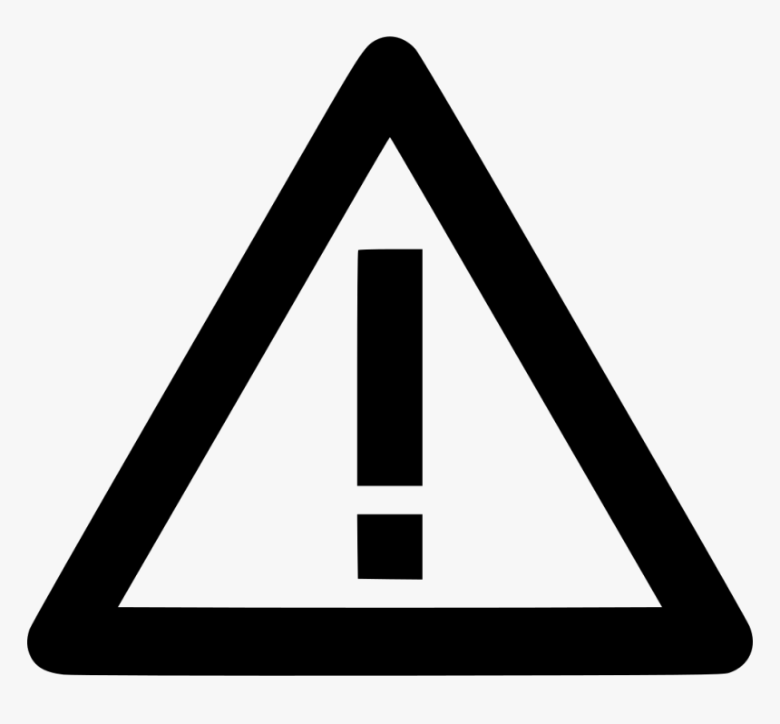 Problem - Warning Icon Png, Transparent Png, Free Download