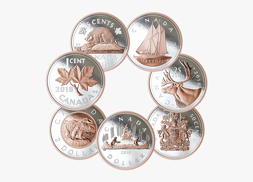 New Canadian Coins 2018, HD Png Download, Free Download