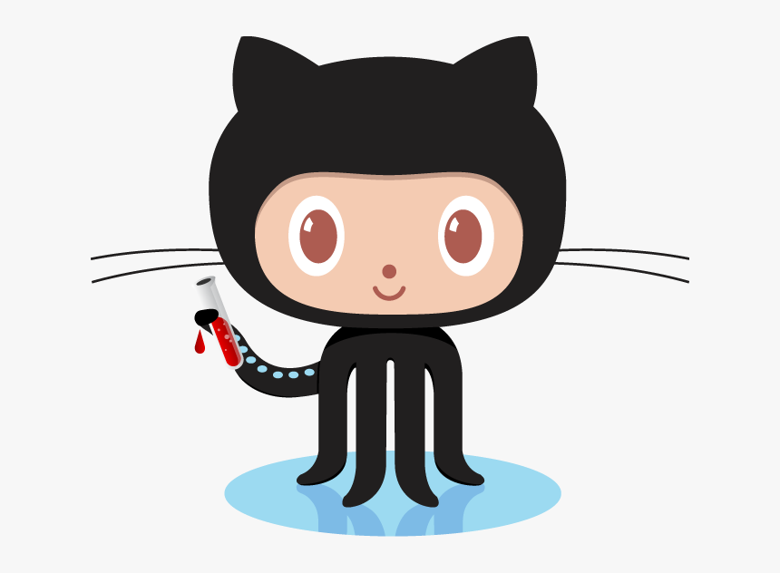 Octojekyll - Github Octocat, HD Png Download, Free Download