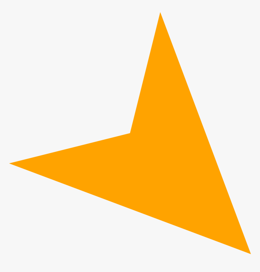 Orange Arrow Head Png, Transparent Png, Free Download