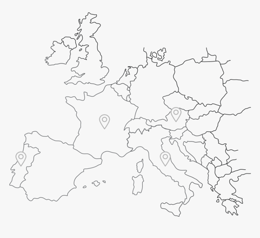 Europe Line Outline Transparency Png, Transparent Png, Free Download