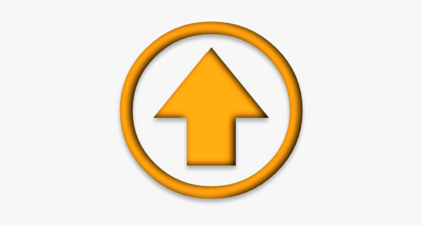 Yellow Up Arrow Png, Transparent Png, Free Download