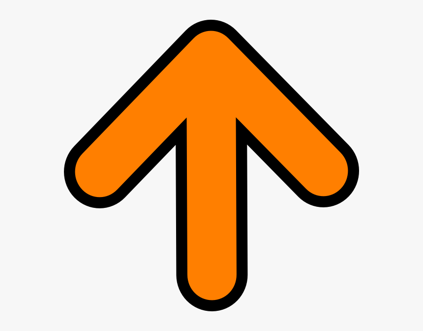 Arrow Orange Clip Art - Left Arrow, HD Png Download, Free Download