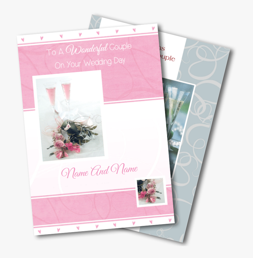Wedding Cards For Couples - Greeting Card, HD Png Download, Free Download