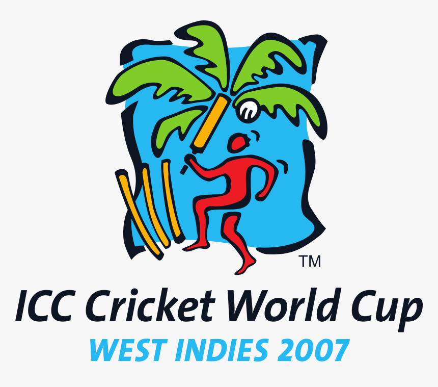 Cricket World Cup 2007 Logo , Png Download - Icc Cricket World Cup, Transparent Png, Free Download