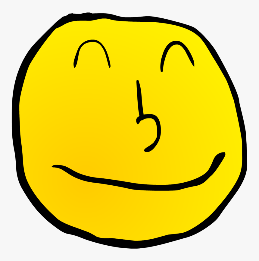 A Happy Smiling Face By Vigorousjammer On Clipart Library - Smiley, HD Png Download, Free Download