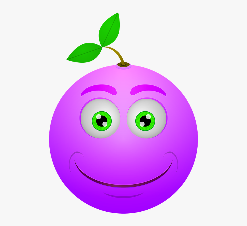 Smiley, Berry, Happy, Smile, Icon - Smiley Berry, HD Png Download, Free Download