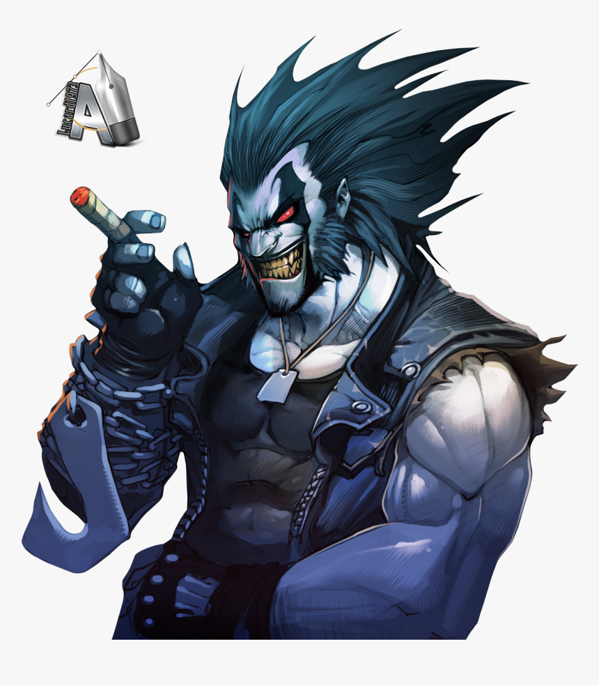 Lobo Dc , Png Download - Dc Lobo Fan Art, Transparent Png, Free Download