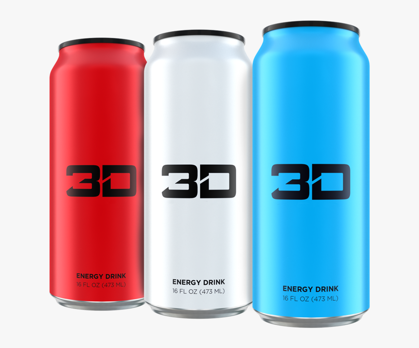 3d Energy Drink Logo - 3d Energy, HD Png Download, Free Download